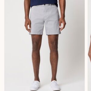 J. Crew Men’s 7" flex chino short in Light Gray